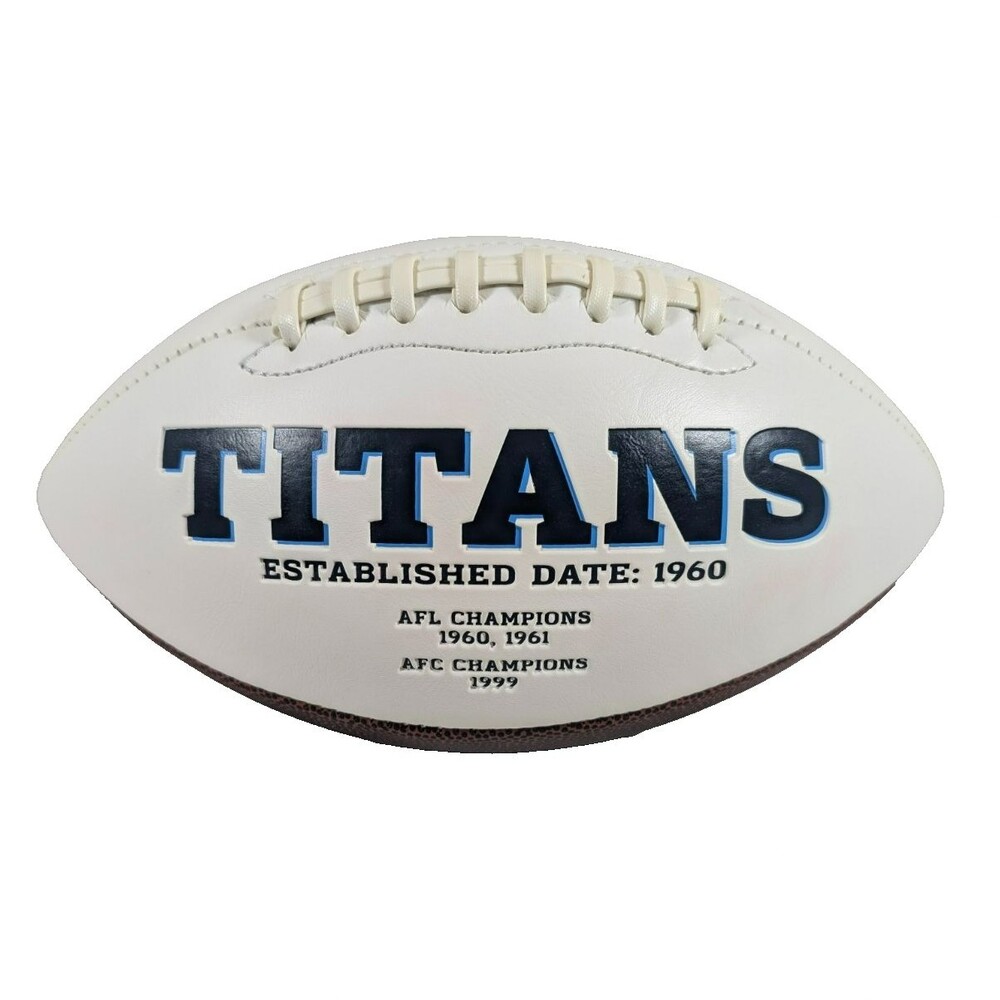 Tennessee Titans Jarden Full Size Embroidered Signature Football NFL 2017